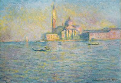 Claude Monet San Giorgio Maggiore Sweden oil painting art